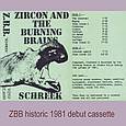 Cover: »Schreek« von »Zircon & The Burning Brains« Cover: »Schreek« von »Zircon & The Burning Brains«